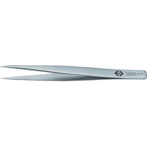 C.K T2318 Pince brucelle de précision pointue, fine 130 mm C50390 (1/2)