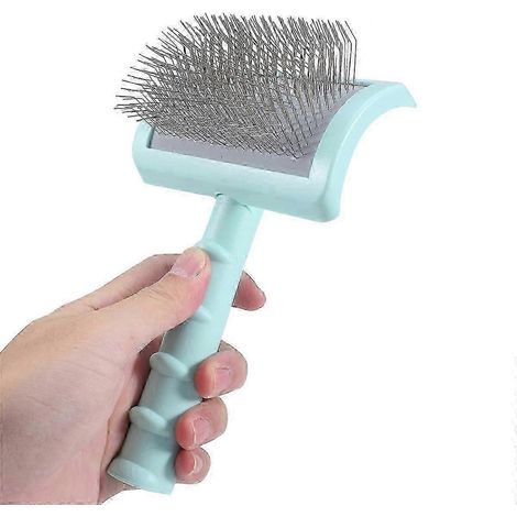 Brosse pour chiens à poils emmêlés - outil de toilettage à picots longs pour grandes races (1/5)
