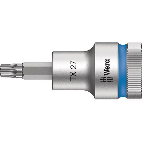 WERA Schraubendrehereinsatz 8767 C HF TORX 27 x 60 mm, 1/2", Haltefunktion