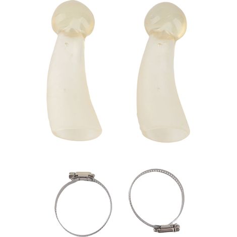 Protection anti-bagarres en silicone pour cornes de veaux, taureaux et vaches - Accessoire agricole (1/5)