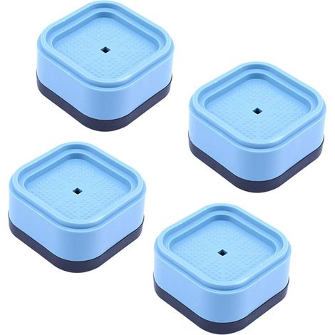 NineClouds Sous-couche anti-vibrations, coussinets en caoutchouc pour les pieds, isolation phonique, pieds antidérapants (lot de 4) (1/5)