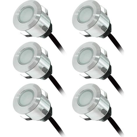 Kit 6 faretti da terrazzo TERRASSO 3000K Bianco caldo (1/2)