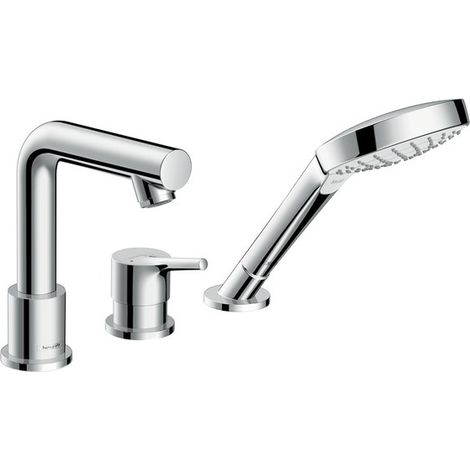 hansgrohe Talis S 3- Loch Einhebel-Wannenrandmischer, Ausladung (1/2)