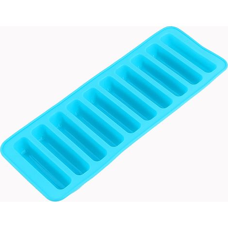 Moule à glaçons cylindres colorés, bac à glaçons silicone réutilisable, moule à chocolat et fondant, fabrication de glaçons DIY, moule silicone flexible pour boissons et desserts, 1 pièce. (1/5)