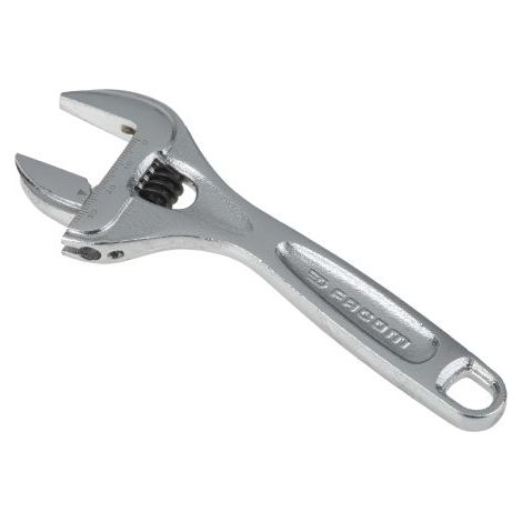 Facom – Clé à molette 30mm – Longueur 160mm – Acier chrome vanadium – Pour espaces confinés et chantiers humides