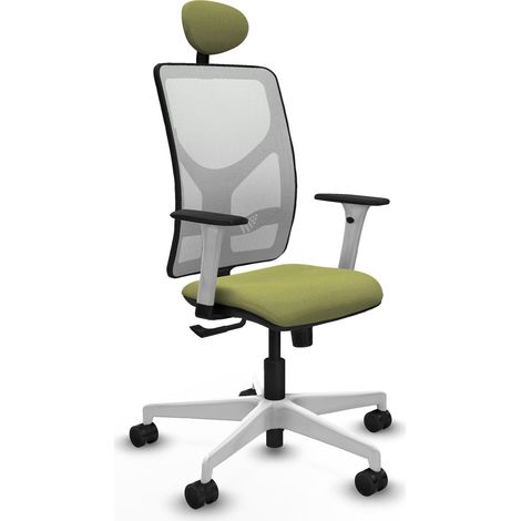 Silla de oficina piqueras y crespo Motilla blanco espuma alta densidad (1/2)
