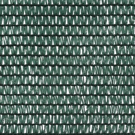 Filet brise-vue vert 1 x 50 m en PEHD – Protection d'intimité pour clôture, terrasse et jardin, anti-UV (1/4)