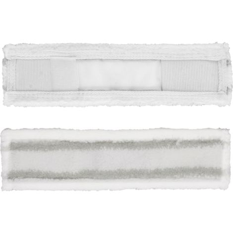 Fundas de microfibra de repuesto para limpiacristales, compatibles con Kärcher WV1, WV2 y WV5, paños de microfibra, capuchas de microfibra, accesorios para limpiacristales a vapor (2 unidades).