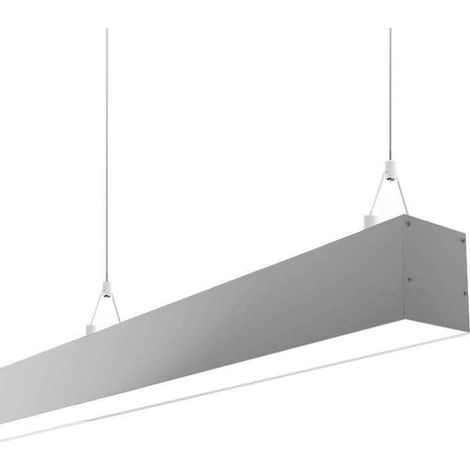 Lámpara colgante SERK, 40W, 120cm, TRIAC regulable, Blanco neutro, regulable