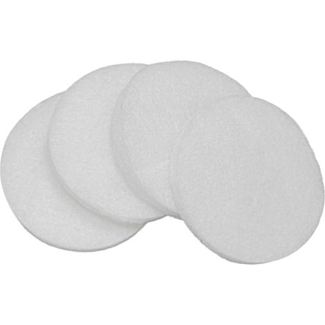 vhbw 4x filtro antipolline sostituisce Viessmann 7571861 per sistema di ventilazione - Filtro dell'aria F7 bianco