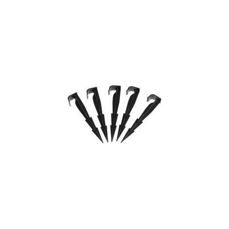 Lot de 50 piquets de Fixation pour Ligne d'égouttement, tuyaux d'irrigation et tuyaux gouteurs (1/5)