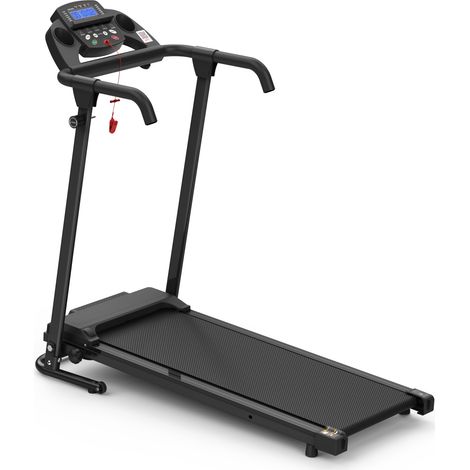 Tapis roulant pieghevole da casa con APP, 12 programmi, 120 kg, nero, MODENUIT (1/5)