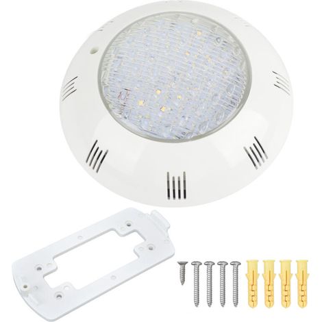 AC12V 9W LED Pool Light, IP68 Waterproof, Wall-Mounted, Underwater, for Outdoor Ponds, 6500K (1/5)