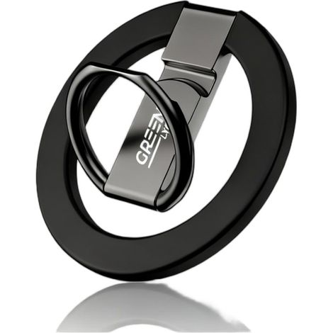 Support magnétique pour téléphones portables, rotation à 360 degrés, support multifonctionnel pour téléphone portable, conception portable. (1/2)