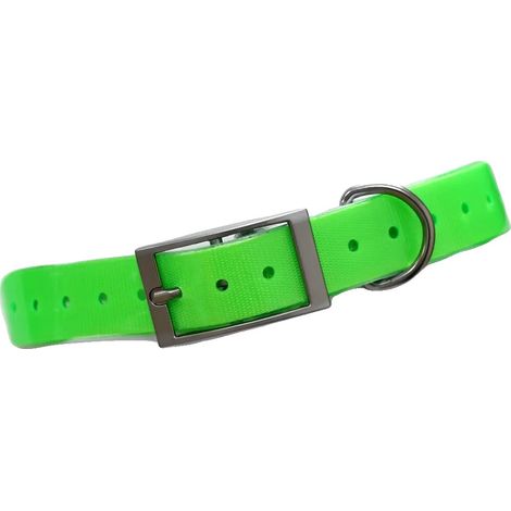 Hundehalsband, wasserdicht, strapazierfähig, L-a, Neon Grün (1/2)