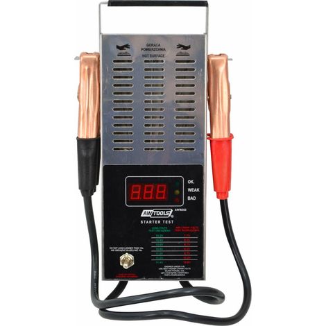 Awtools Probador digital de baterías modelo 12V robusto