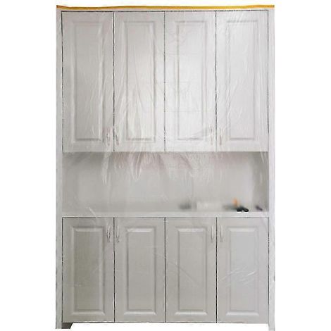 Housse de protection jetable pour meubles, film protecteur en tissu et plastique (1/5)