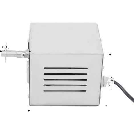 Moteur de BBQ, Rôtissoire Électrique, Convient à Divers Aliments, Argent (1/2)