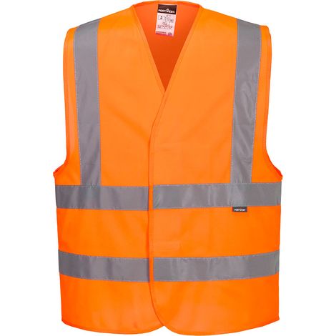Chaleco de alta visibilidad con arnés de doble cinturón - Talla Xxs/xs - Naranja - Portwest