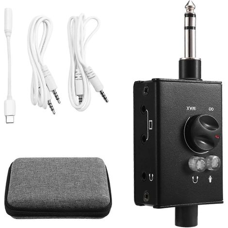 DJ-Mixer-Adapter für Live-Streaming, Ausgabegeräte für Smartphones, Laptops, PCs usw. für Gespräche, Karaoke und Aufnahmen. (1/5)