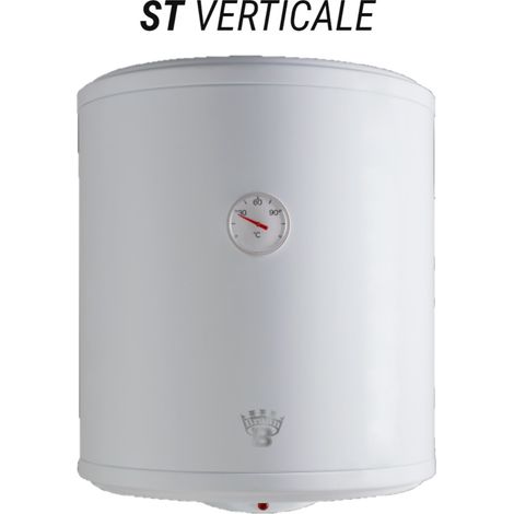 Scaldabagno Elettrico Bandini(Braun) ST TERMO VERTICALE - Flangiato 80 litri - 2 anni di Garanzia - ATTACCO A SINISTRA