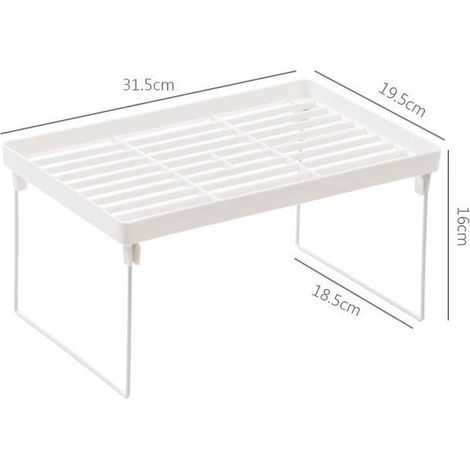 Support De Fer À Repasser - Hauteur Réglable - Pliable - Pour Bureau Ou Chambre Étudiante - 1 Pièce (1/5)