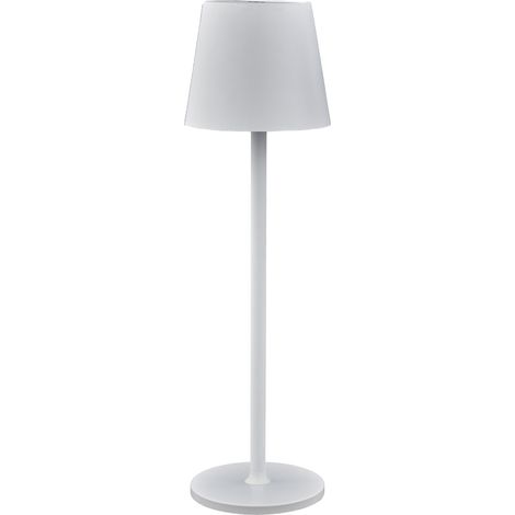 L'Arcolaio Lampada LED Touch Ricaricabile H 38 Cm 10 x 10 Cm IP54 Round Pro Bianco (1/5)
