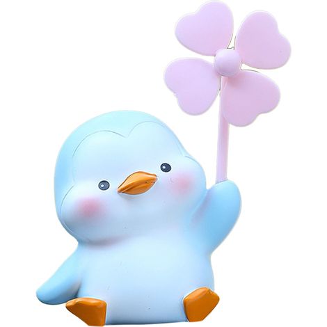Ornement pour Guidon de Scooter Électrique - Pinguin Léger et Étanche, Décoration Mignonne pour Vélo (1/5)