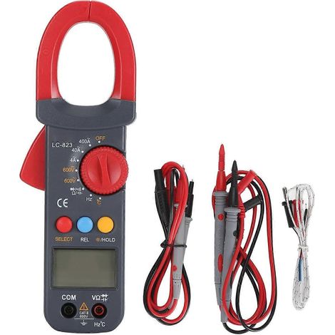 Digitales Zangenamperemeter mit hoher Genauigkeit, 3999 Messpunkten, Multifunktionsmultimeter für Spannung, Frequenz und Widerstand