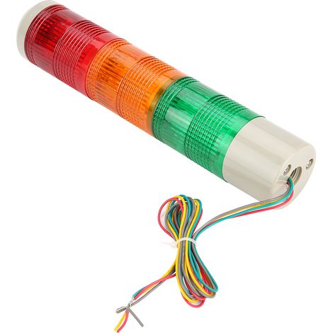 Feu de signalisation LED 220V AC, voyant lumineux d'avertissement, signal constant pour machine industrielle (1/5)