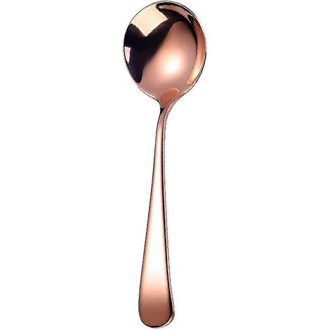 Cuillères à soupe portables en acier inoxydable de 15,7 cm (6,2 pouces) de long, LYFD (1/4)