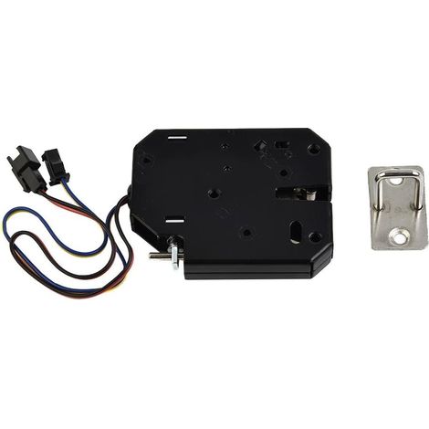 Système de verrouillage électromagnétique 12 V CC pour porte d'entrée et armoire – Serrure magnétique électrique avec télécommande pour kit d'accès pour magasin et entrepôt (1/5)