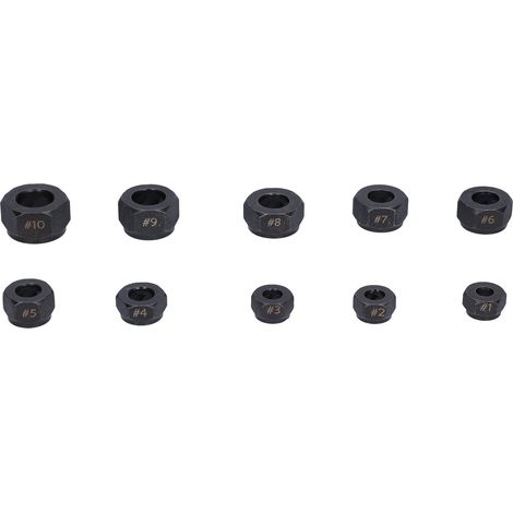 10 Pièces Extracteur de Boulons Cassés, Clé Hexagonale de Démontage, Accessoire Industriel pour Réparation, Style Bas (1/5)