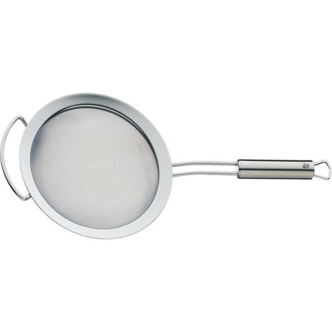 WMF Profi Plus - Colador de cocina de 20 cm con malla de alambre, tamiz de acero inoxidable Cromargan parcialmente mate, apto para lavavajillas. (1/2)