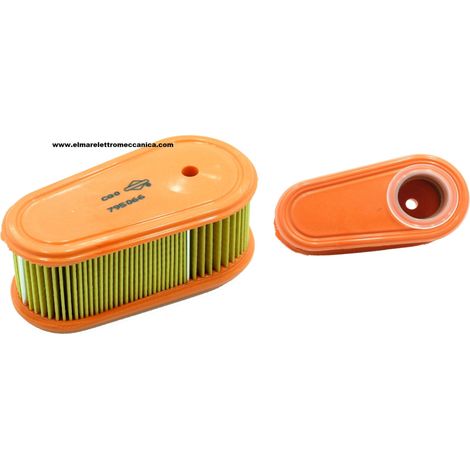 BRIGGS & STRATTON Filtro aria serie 800. Misure 140x66x54 mm 310473
