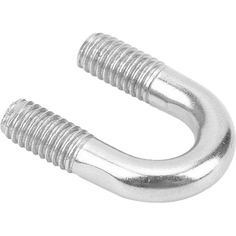 Lot de 50 U-Boulons en U M6x8, Acier Inoxydable 304, Œil de Proue, Accessoire de Fixation pour Bateau, Remplacement, Kit de Quincaillerie Marine (1/5)