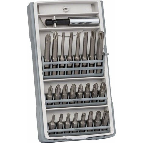 Bosch Accessories X-Pro 2607017037 Kit inserti 25 parti Croce Phillips, Croce Pozidriv, Profilo a T (1/4)