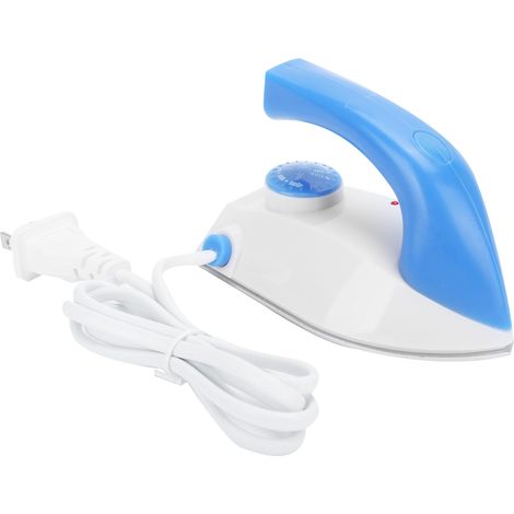 Mini fer à repasser électrique avec contrôle de température, idéal pour la maison et les voyages (CN) (1/5)