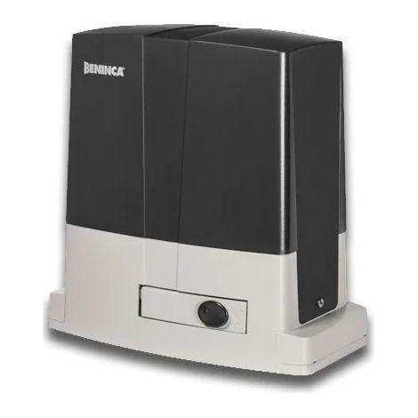BENINCA - BULL1024SE.S - BULL1024SE.S motorreductor 24 Vdc para usos intensivos con finales de carrera magnéticos, central incorporata y encoder virtual