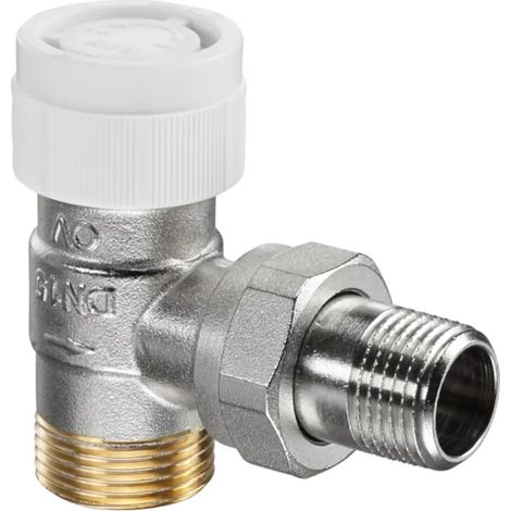 OVENTROP Valvola termostatica AV 9 ad angolo DN 15, G 3/4 AG x R 1/2, PN 10, 1183747