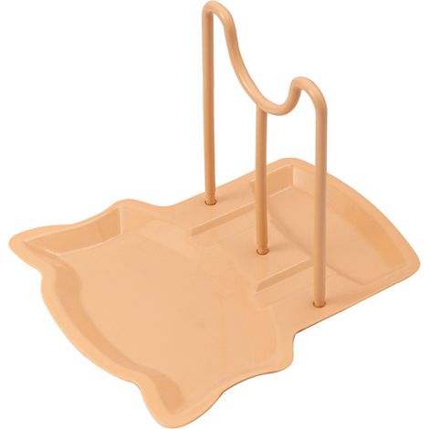 Support Pour Cuillère - Support Pour Couvercle De Casserole - Pour Comptoir Cuisine Et Plaque De Cuisinière - 1 Pièce (1/5)