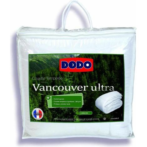 Dodo Vancouver Ultra Steppdecke warm weiß 220x240 cm