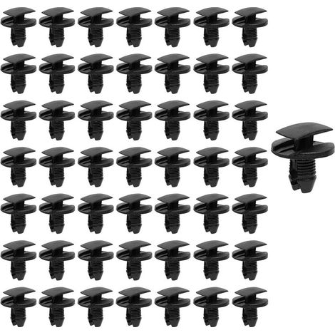 50Pcs Clips de Fixation Parechocs pour Peugeot et Citroen, Rivets en Plastique Attaches,Clips de Fixation Panneau de Porte de Voiture,Clips Voitures pour peugeot 208 307,pour citroen c4 (1/5)