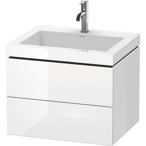 Duravit L-Cube c-bonded Set wandhängend, 2 Schubkästen, ohne (1/5)