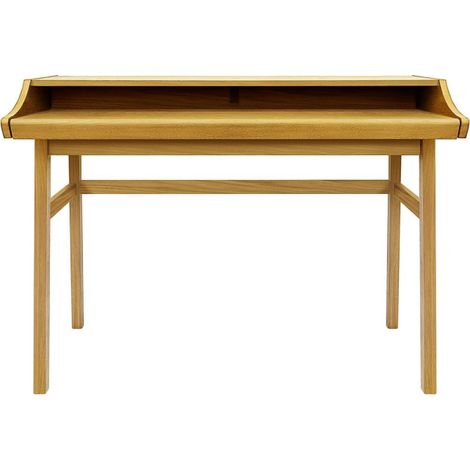 Bureau Design "Carteret" 115cm Chêne Clair (1/5)