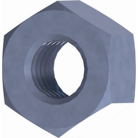 SB Sechskantmutter verzinkt, 5 mm Paket 100 Stück Stahl, verzinkt, blau passiviert, verpackt a 100 (1/3)
