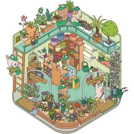 Cozy Stickers : Mes petites boutiques (1/4)