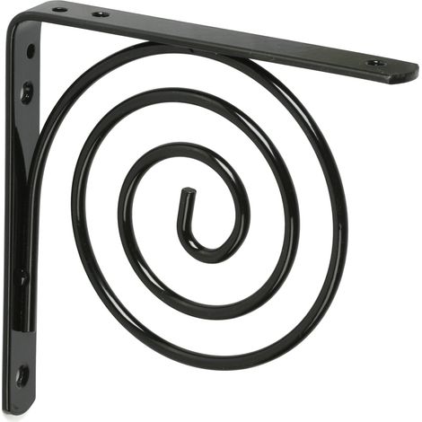 Escuadra para Estantería  en Acero Negro  Medidas 20150150 mm  1 Unidad -