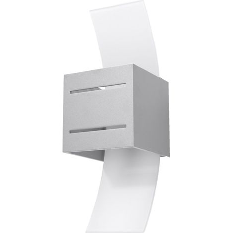 Lampada da parete merito 1 G9 grigio ALU lumilo 02.108.02 (1/5)