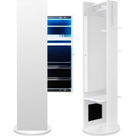 Armadietto per gioielli girevole a 360 con specchio e luci a led armadietto a specchio autoportante 88304216 88304216 88304216 88304216 88304216 88304216 88304216 88304216 88304216 88304216 88304216 8